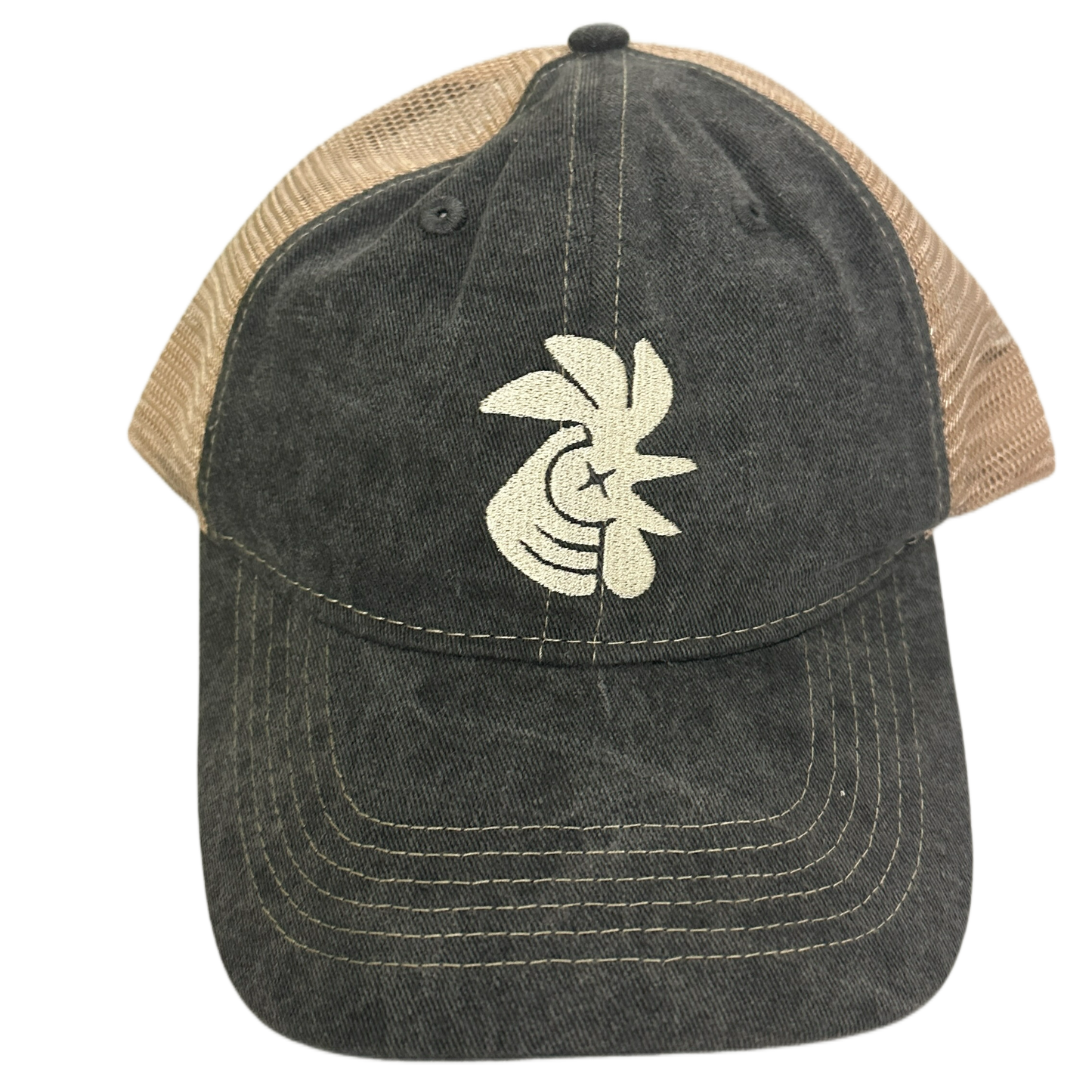 HOE Head Washed Trucker Cap